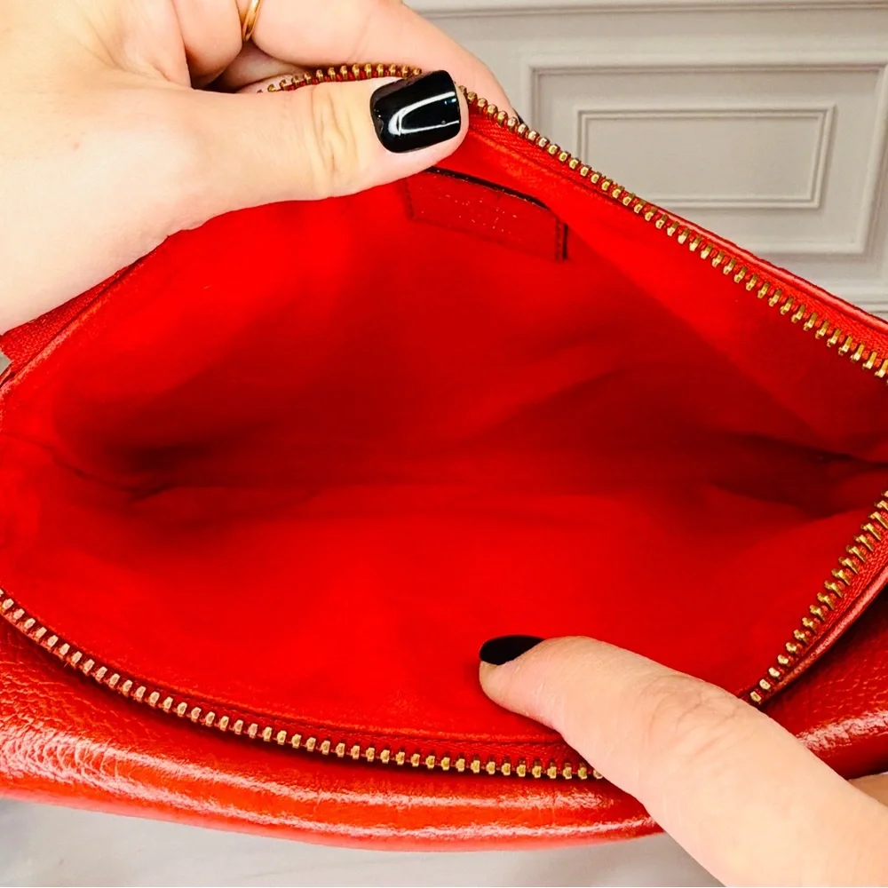 Louis Vuitton Twice Red Empreinte Leather Crossbody Bag | Full Inclusion - Picture 11 of 15